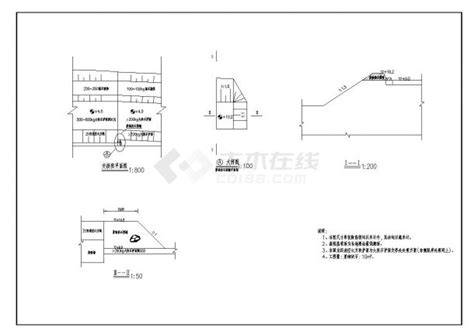 【福建】码头陆域堆场及驳岸施工图（全套）_港头码头_土木在线