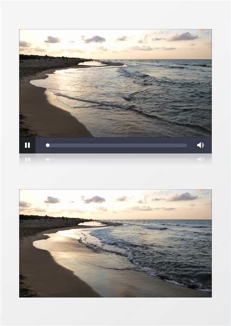 傍晚黄昏土耳其海滩沙滩度假的人群实拍视频素材模板下载_实拍_图客巴巴