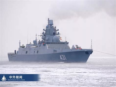 俄海军第二艘22350型护卫舰开始海试_凤凰网