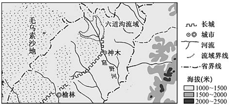 位于陕西省神木县窟野河流域的六道沟小流域,地处毛鸟