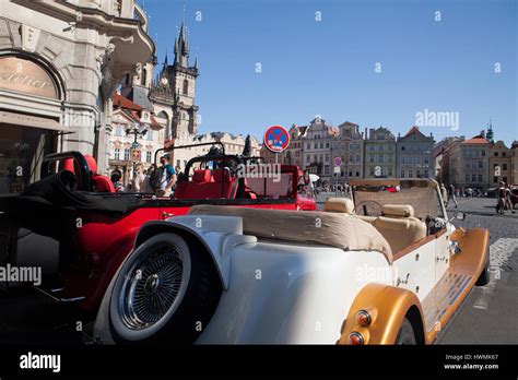 Czech taxi hi-res stock photography and images - Alamy