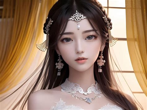漫画美女图片