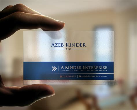 Bold, Serious, Consulting Business Card Design for All Things Kept ...