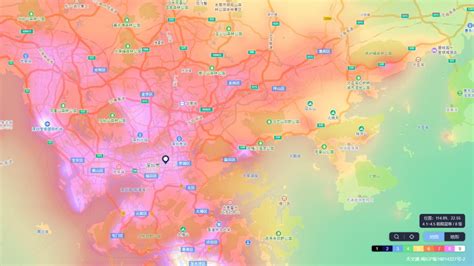 中国光污染地图 - 《观测摄影》 - 极客文档
