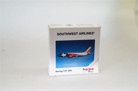 1:500 Herpa Wings 500548 Boeing 737-300 Southwest Lone Star, neuw./ovp ...