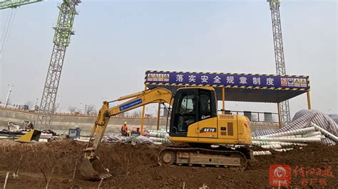中建八局信阳CAZ双创产业园项目举办开工仪式-手机大河网
