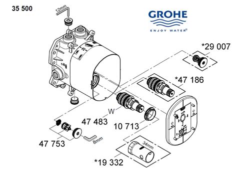 Встроенный универсальный смеситель Grohe Rapido E 35501 000 (35501000)