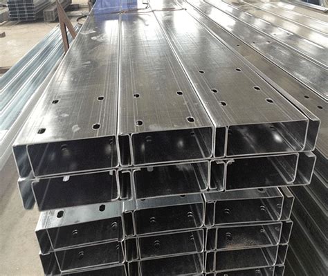 供应100*50*2.0镀锌C型钢 厂家提供椭圆孔C型钢檩条加工-阿里巴巴
