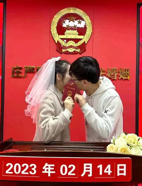 情人节福建全省共5926对新人登记结婚！