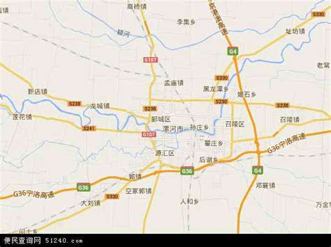 郾城区地图 - 郾城区卫星地图 - 郾城区高清航拍地图