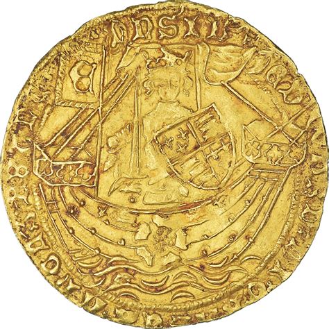 Coin, Great Britain, Edward IV, Noble d