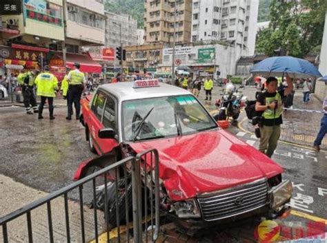 香港仔大道车祸10人受伤 疑因出租车刹车系统失灵_手机新浪网