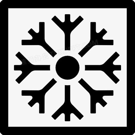 雪天气符号图标PNG图片素材下载_天气PNG_熊猫办公