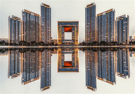 天津海河上的解放桥高清图片下载-正版图片501155516-摄图网