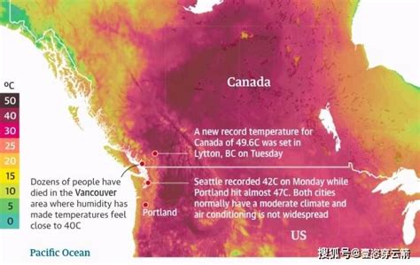 北美加拿大近600人死亡，罕见“热穹顶”气象，热浪席卷全球多个地区_高温