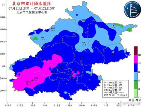 北京全市平均降水量已达71.7毫米，7月12日仍有明显降雨|界面新闻 · 中国