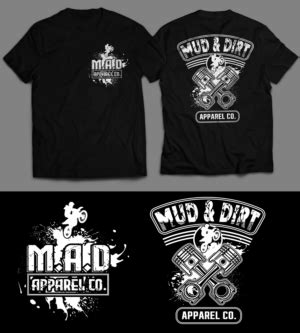M.A.D Apparel Co - Dirtbike Tshirt | 43 T-shirt Designs for MAD Apparel Co.
