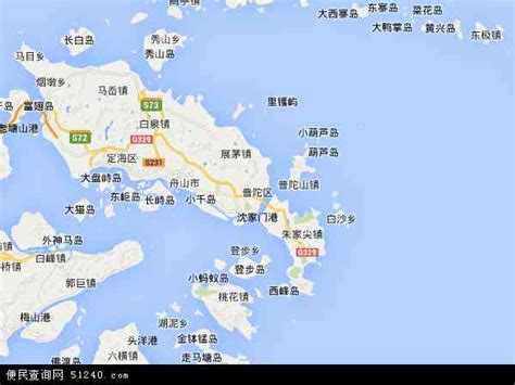 浙江省舟山市标准地图32K设计图__图片素材_其他_设计图库_昵图网nipic.com