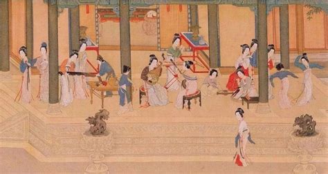汉宫春晓图图片