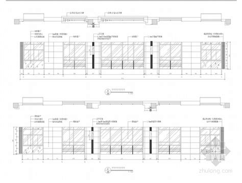 [南京]知名设计公司设计机关单位办公空间施工图（含效果图）-办公空间装修-筑龙室内设计论坛