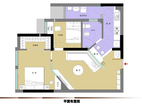 某个别墅建筑CAD平面布置参考图_别墅建筑_土木在线