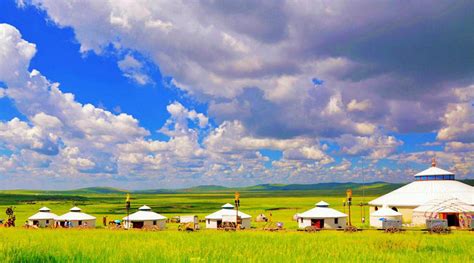 锡林郭勒大草原罕见奇景，西乌旗半拉山，登高远眺领略广袤之美