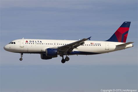 Delta Air Lines Airbus A320-211 (N341NW) | Photo 341722 • netAirspace
