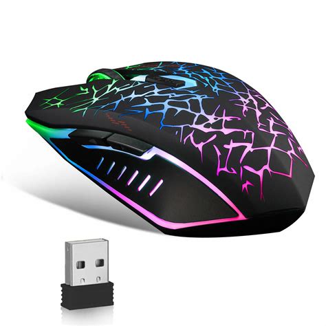 VersionTECH. Mouse da gioco senza fili Mouse gaming wireless ...