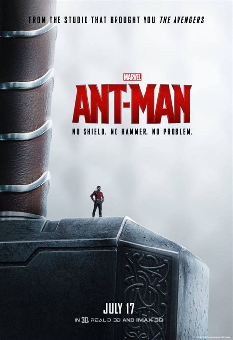电影海报欣赏:蚁人 Ant-Man - 设计之家