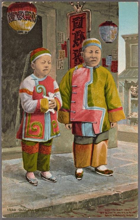 1900年代的中国人生活真实场景实拍彩色老照片-天下老照片网