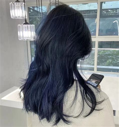 蓝黑非主流头像