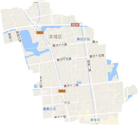 滨州城区地图_word文档在线阅读与下载_免费文档
