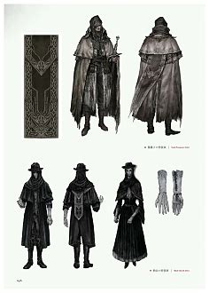 游戏·血源诅咒-花瓣网|陪你做生活的设计师 | g 将《血源诅咒》中的21套服装带到了《黑暗之魂3》中。下载地址见评论区。