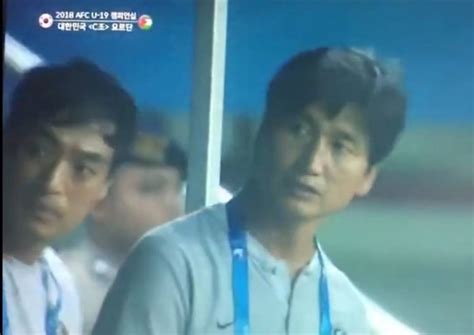 亚青赛韩国赛前奏朝鲜国歌 球员教练全懵-直播吧