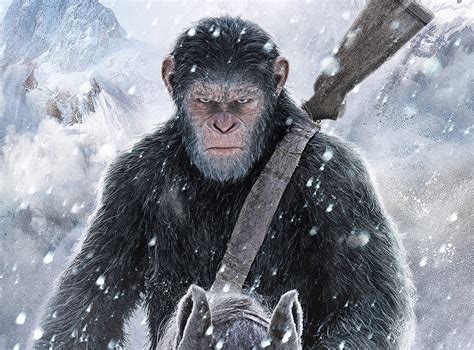 《猩球崛起3》发布新预告 猿族和人类列阵争霸_手机新浪网