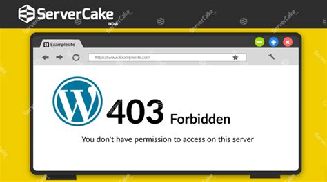 How to Fix a 403 Forbidden Error on Your WordPress Site - Professional ...