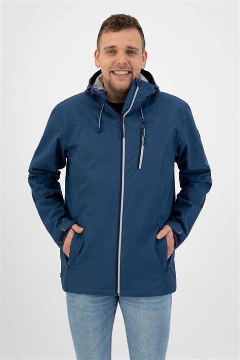 Kjelvik outdoor jas Phil blauw | wehkamp