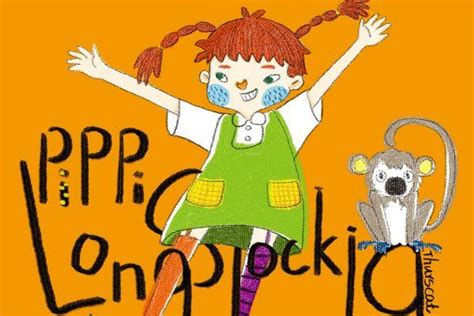 《长袜子皮皮》Pippi Longstocking 英文绘本_丁萝菠-站酷ZCOOL