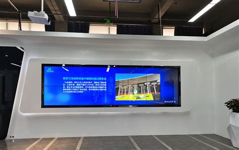 【展厅大屏显示系统】杭州数梦工场展厅大屏 - 四川视可视科技有限公司