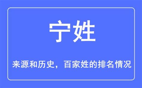 宁姓氏非主流头像