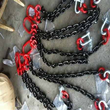 起重吊链 80级1-200吨吊具 锰钢吊索具 起重链条成套吊钩吊环吊具-阿里巴巴