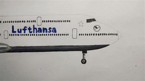 波音747客机简笔画,简笔画,777素描画_大山谷图库