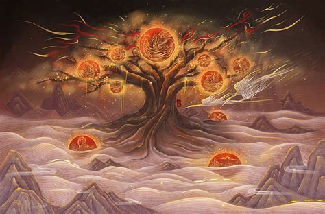 上古奇书《山海经》，记载通天神树，与北欧神话“世界树”一致？