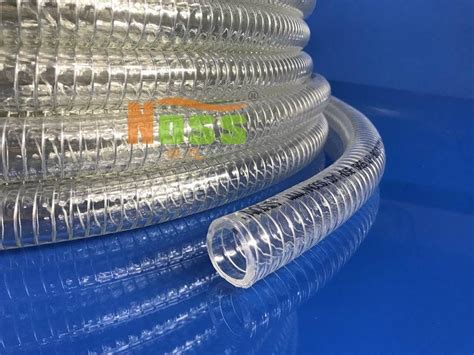 pvc透明钢丝软管 耐腐蚀酸碱PVC软管 耐有机溶剂塑料软管带钢丝-阿里巴巴
