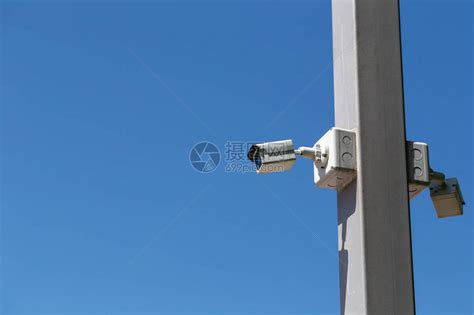 多角度闭路电视系统室外在天空高清图片下载-正版图片503437002-摄图网