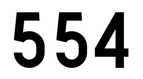 Number 554 - All about number five hundred fifty-four