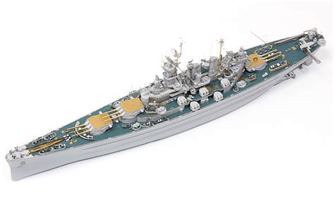 美国海军北卡罗莱纳号战列舰BB-55顶级版-1/700系列 -ilovekit.com