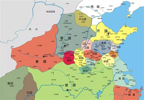东周地图图片
