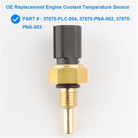 37870-PNA-003 37870-PNA-002 Engine Coolant Temperature Sensor ...