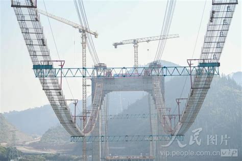 贵州黔西南：金州大桥工程加紧建设_时图_图片频道_云南网